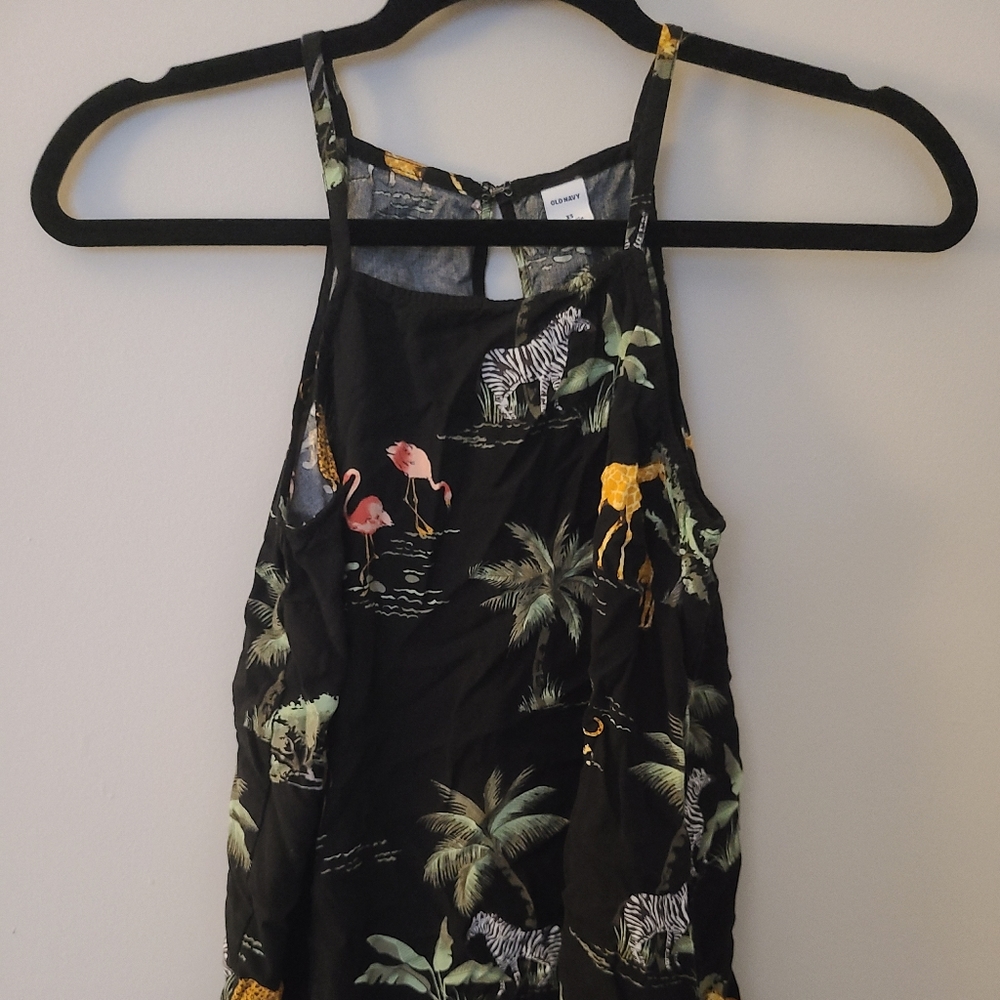 High cut tank top